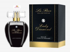 عطر و ادکلن زنانه لیدی دایموند برند لا ریو  (   LA RIVE   -  LADY DIAMOND   )