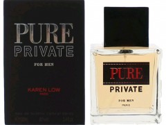 عطر و ادکلن مردانه پیور پرایویت برند جی پارلیس  (  GEPARLYS -  PURE PRIVATE   )