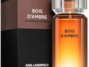 عطر و ادکلن مردانه بویس د آمبر برند کارل لاگرفلد ( KARL LAGERFELD  -  BOIS DE AMBRE   )