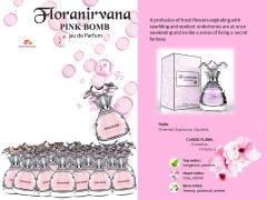 عطر و ادکلن زنانه پینک بامب برند فلورانیروانا   (  FLORANIRVANA  -  PINK BOMB    )