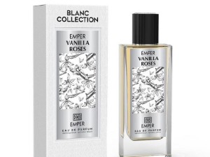 عطر و ادکلن زنانه بلانک کالکشن وانیلا رزز برند امپر  (  EMPER  - BLANC COLLECTION VANILLA ROSES  )
