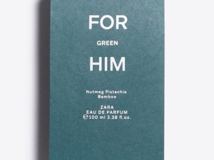 عطر و ادکلن مردانه فور هیم گرین برند زارا  (  ZARA   -  FOR HIM GREEN   )