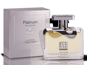 عطر و ادکلن مردانه پلاتینیوم برند فلاویا  (  FLAVIA  -  PLATINUM  POUR HOMME    )