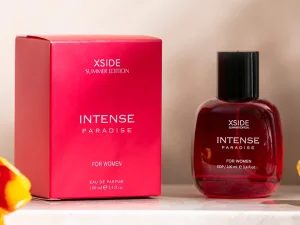 عطر و ادکلن زنانه اینتنس پردایس برند ایکس ساید سامر ادیشن  (  XSIDE SUMMER EDITION  -  INTENSE PARADISE      )