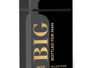 عطر و ادکلن مردانه بیگ باتلد نویر برند مایلستون  (  MILESTONE   -  BIG BOTTLED NOIR   )