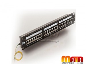 PatchPanel Cat5e FTP 24Port MataElectronic