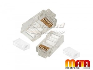 (بدون شانه)Rj45 Cat6 UTP MataElectronic