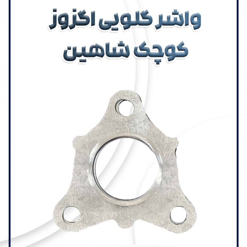 واشر گلویی اگزوز کوچک شاهین