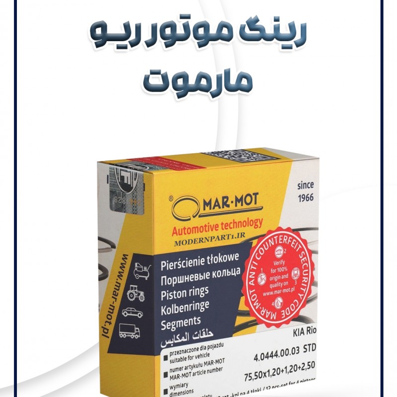 رینگ موتور ریو مارموت