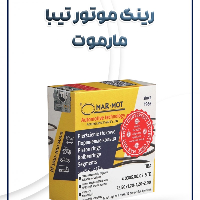 رینگ موتور تیبا مارموت