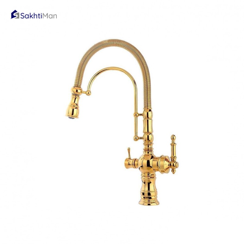 شیر ظرفشویی دو منظوره فنری مدل فلورانس