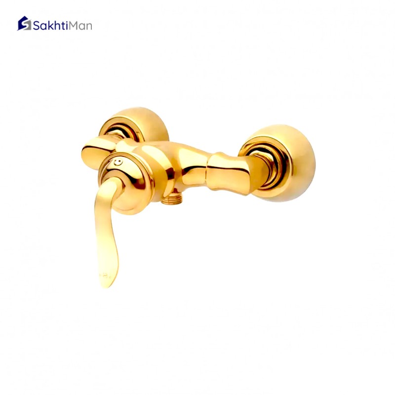 شیر توالت طلایی مدل بامبو