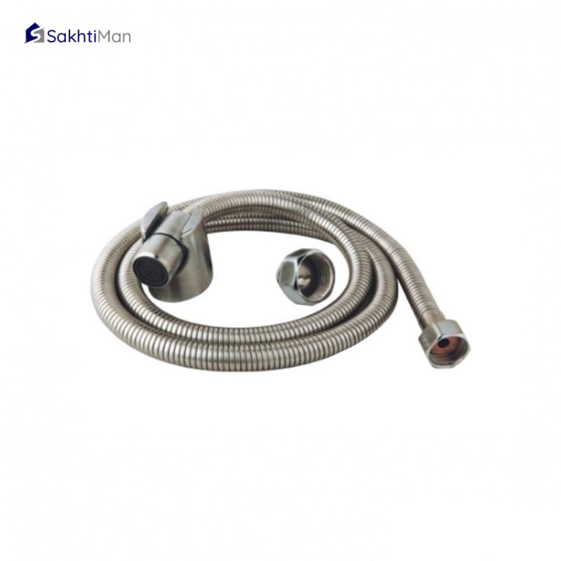 شلنگ توالت کروم مات ریز بافت مدل SN-5858