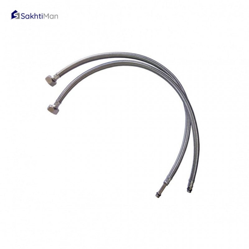 یک جفت شلنگ پیسوار تک پایه 50 سانت سایز 1/2