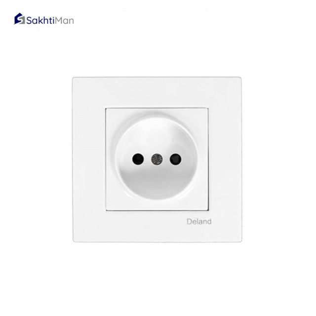 پریز برق محافظ دار دلند مدل آسا