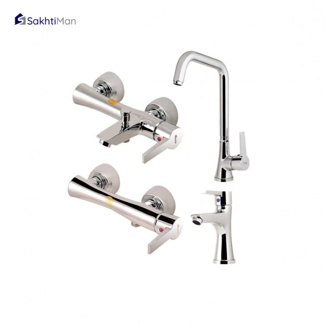 ست شیرآلات  شیذر مدل ونیز