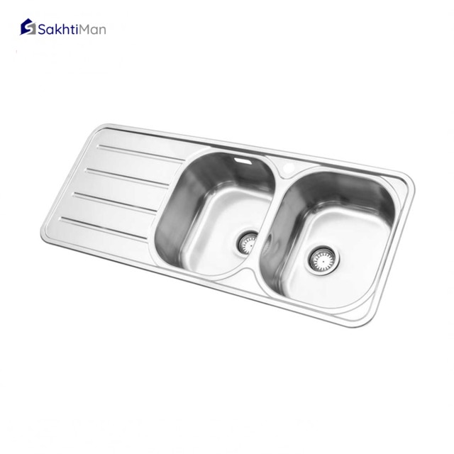 سینک ظرفشویی استیل البرز مدل فانتزی 726 توکار