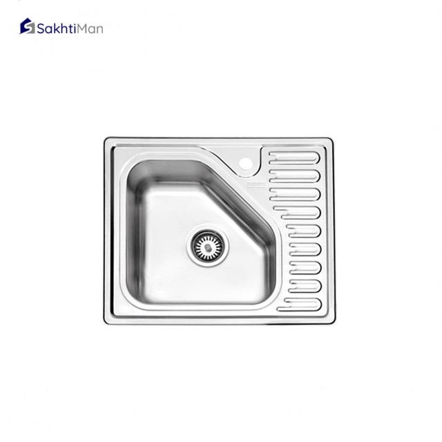 سینک ظرفشویی استیل البرز مدل فانتزی 810 توکار