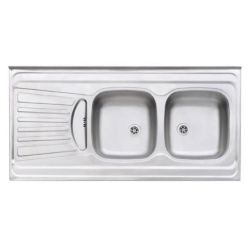 سینک ظرفشویی استیل البرز مدل پلاس 260/60 روکار