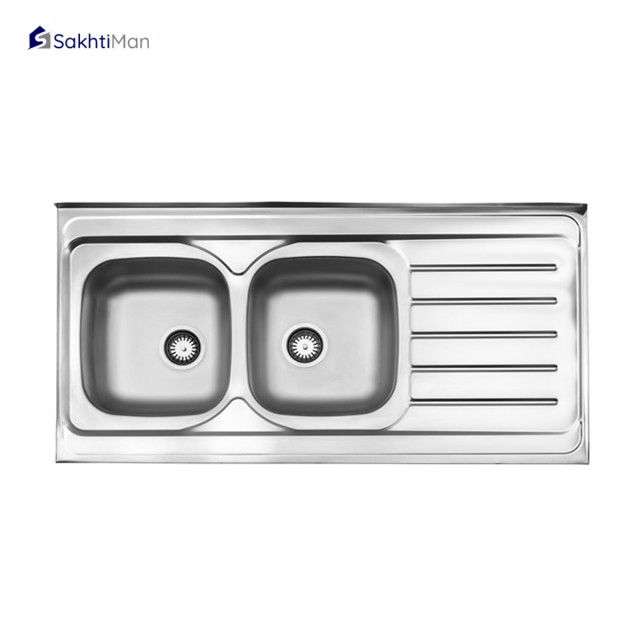 سینک ظرفشویی استیل البرز مدل 216 روکار