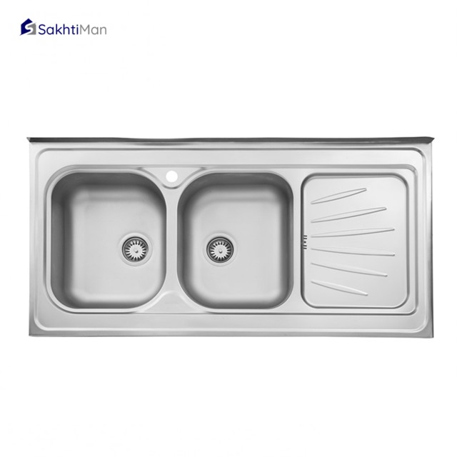 سینک ظرفشویی استیل البرز مدل 300 روکار