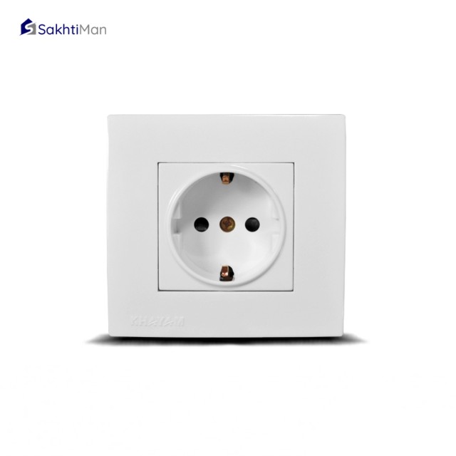 پریز برق ارت دار خیام الکتریک مدل انتیک