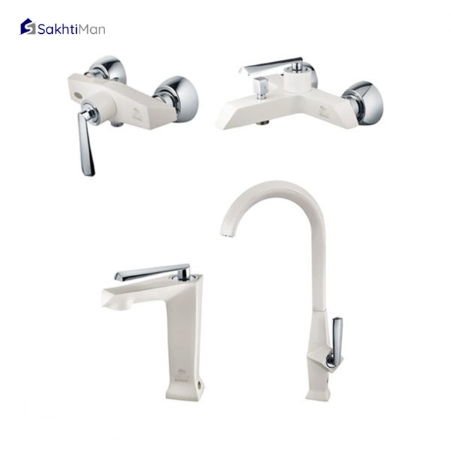 ست شیرآلات درخشان مدل برک