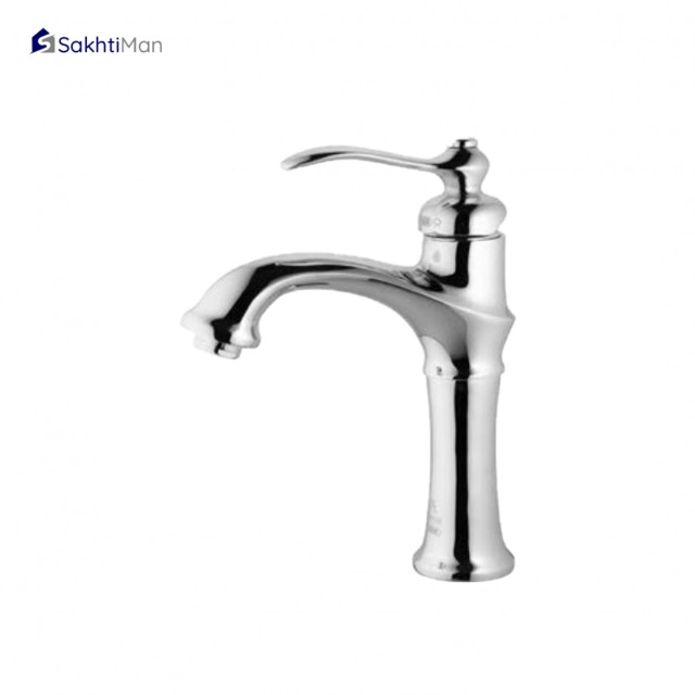 شیر روشویی درخشان مدل لوتوس