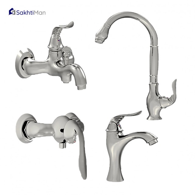 ست شیرآلات  برلیان مدل کارون در 4 رنگ