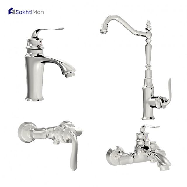 ست شیرآلات  برلیان مدل مهران در 5 رنگ