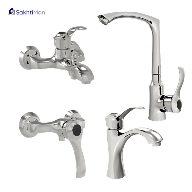 ست شیرآلات برلیان مدل کرخه