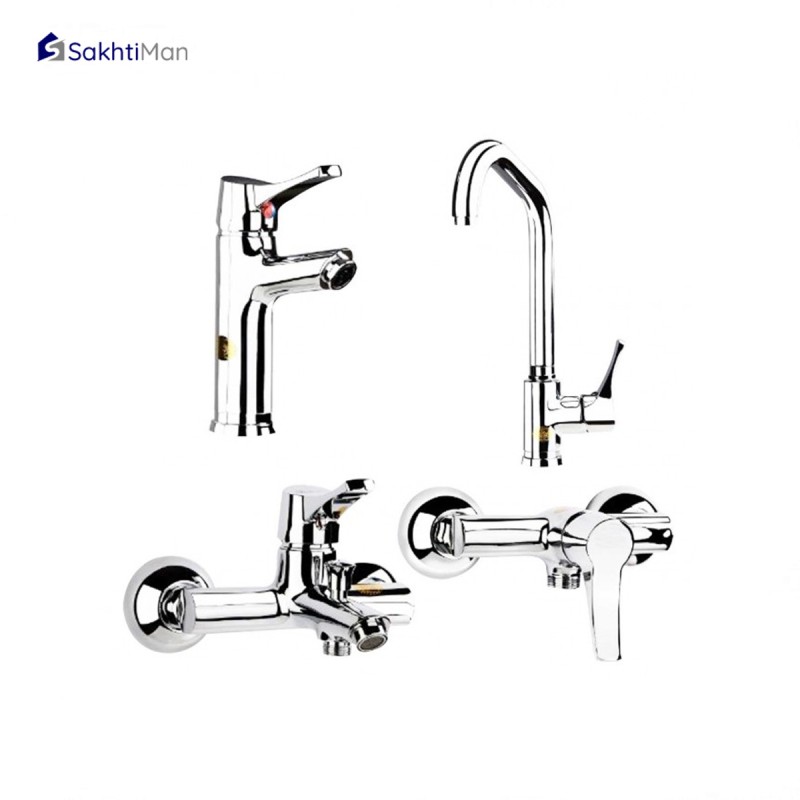 ست شیرآلات سقا مدل الماس