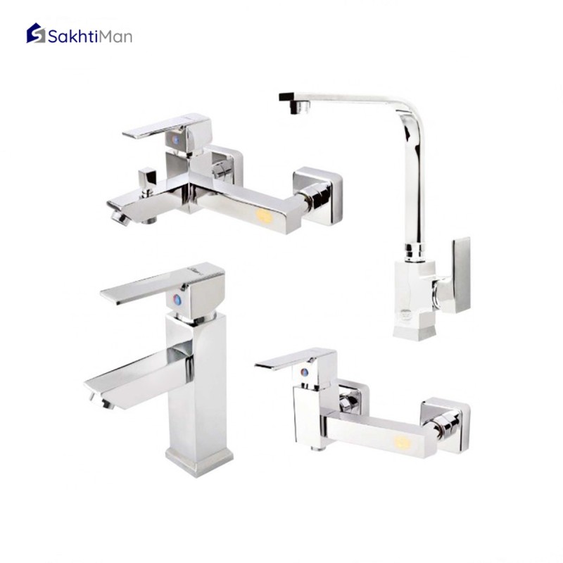 ست شیرآلات سقا مدل فلت