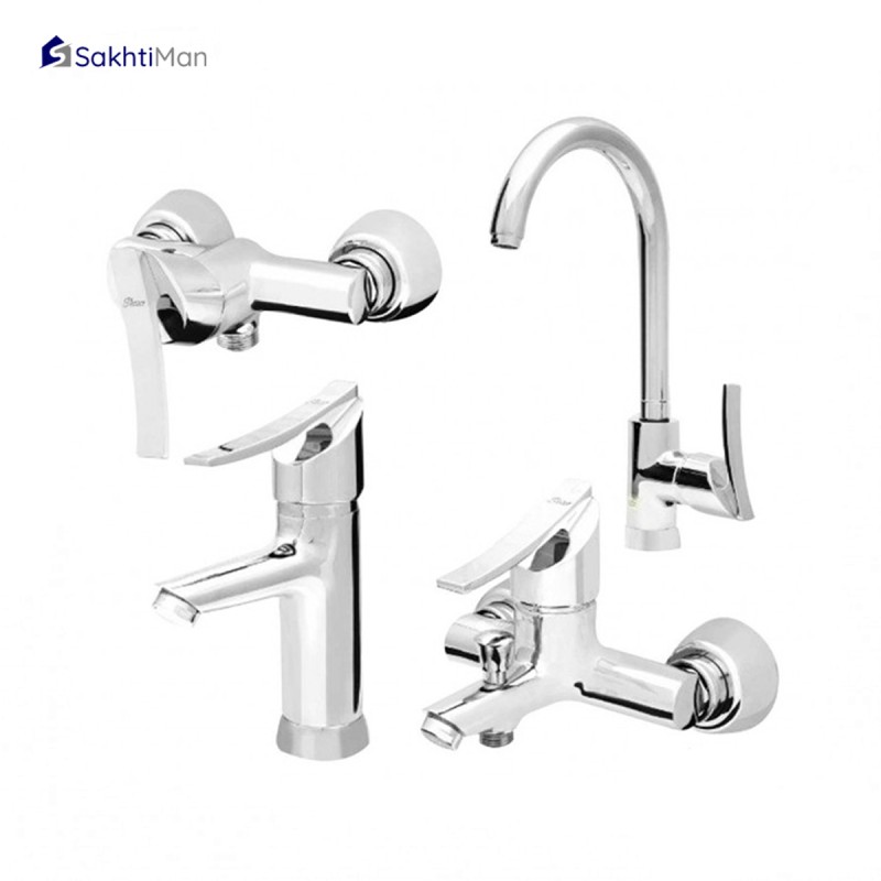 ست شیرآلات سقا مدل تنسو