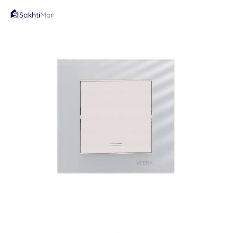 کلید تک پل ویرا الکتریک مدل کریستال