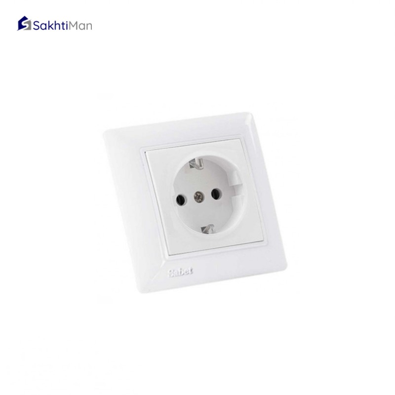 پریز برق ارت دار ثابت الکتریک مدل پانیذ