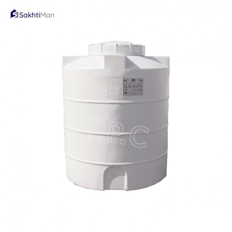 مخزن پلی اتیلن سه لایه 500 لیتری عمودی طبرستان