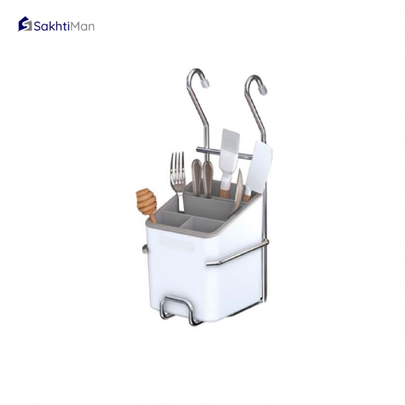 جا قاشقی آویز پلاتین مدل رویال 2731