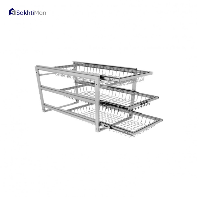 سبد سیب زمینی و پیاز پرتابل پلاتین مدل 3361