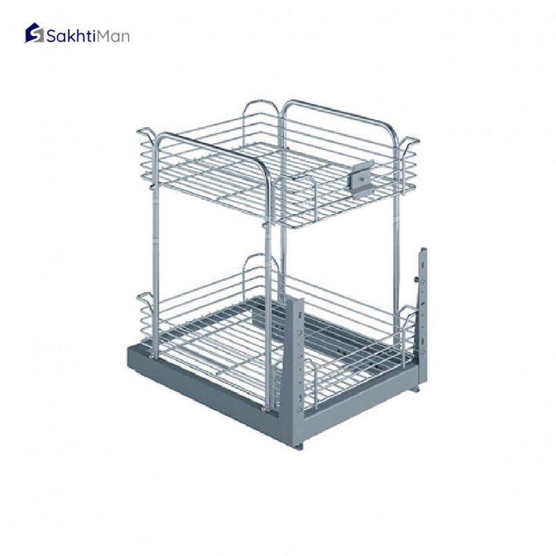 سبد چند منظوره کابینتی کف ریل پلاتین مدل 3595