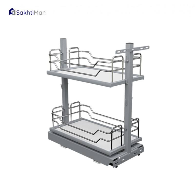 سبد چند منظوره کابینتی کف ریل جونیور پلاتین مدل 8117