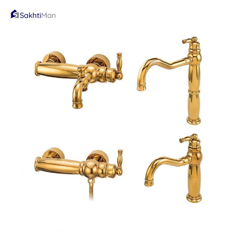 ست شیرآلات قهرمان مدل آنتیک