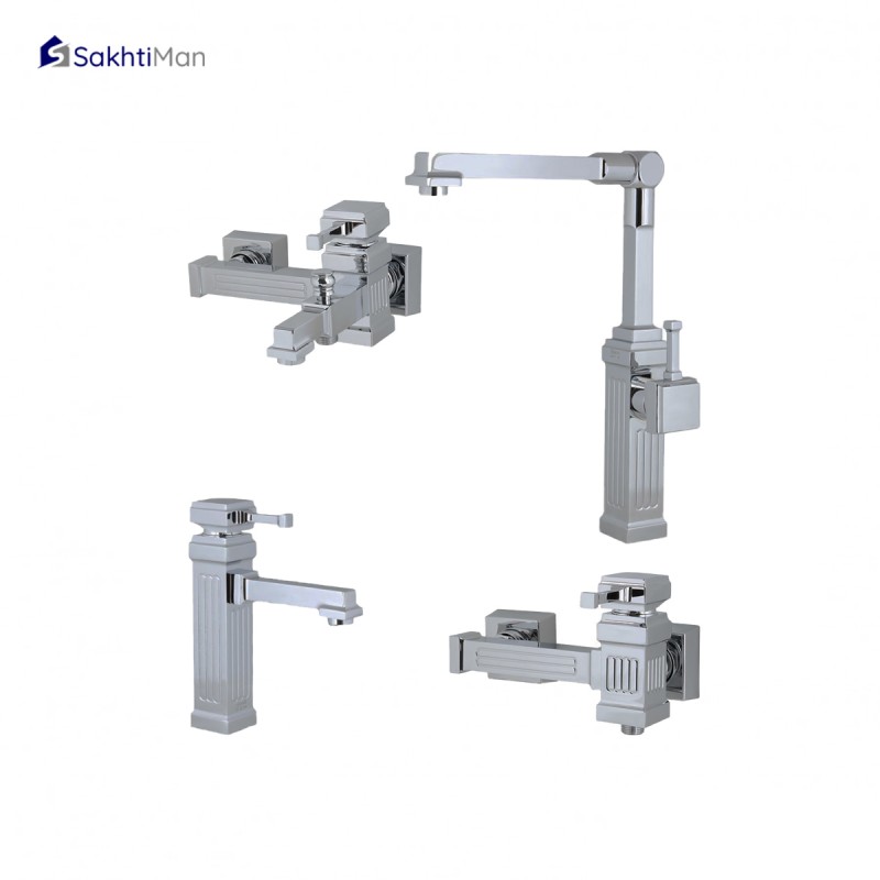 ست شیرآلات طوفان فلز مدل کتیبه