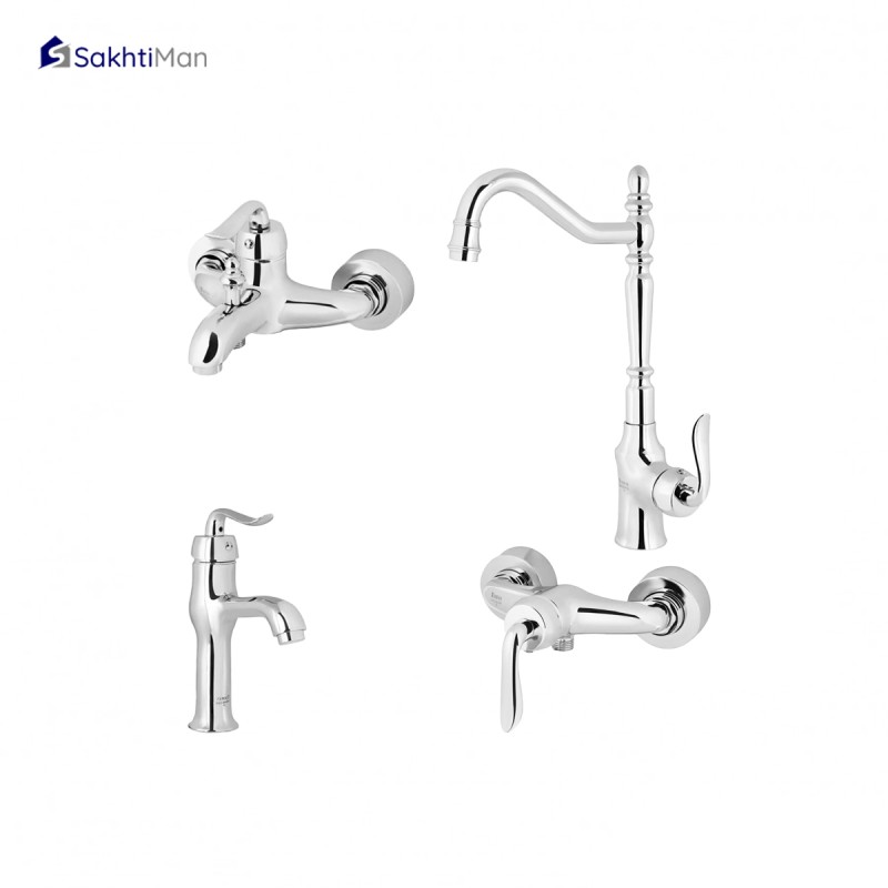 ست شیرآلات طوفان فلز مدل ریو