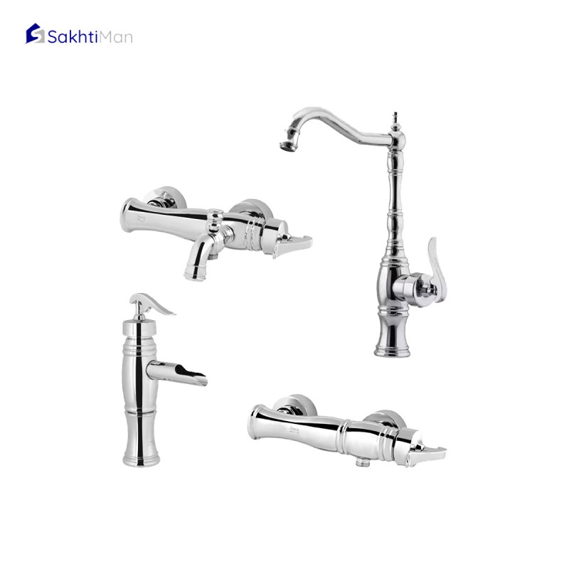 ست شیرآلات طوفان فلز مدل ریو