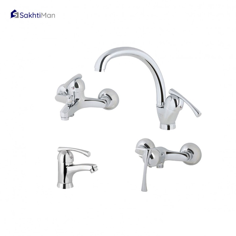 ست شیرآلات طوفان فلز مدل هیوا