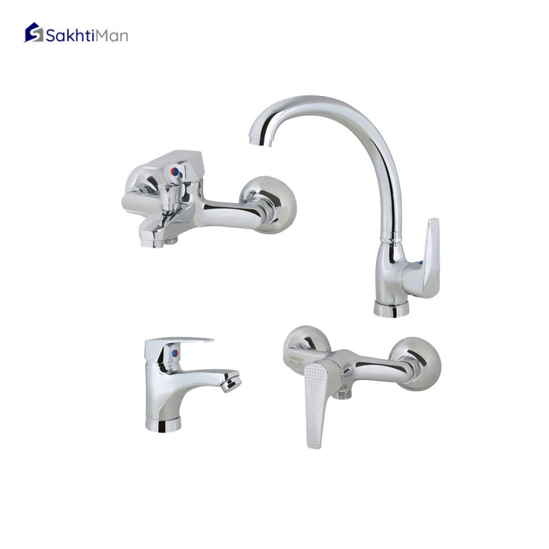 ست شیرآلات طوفان فلز مدل مینا