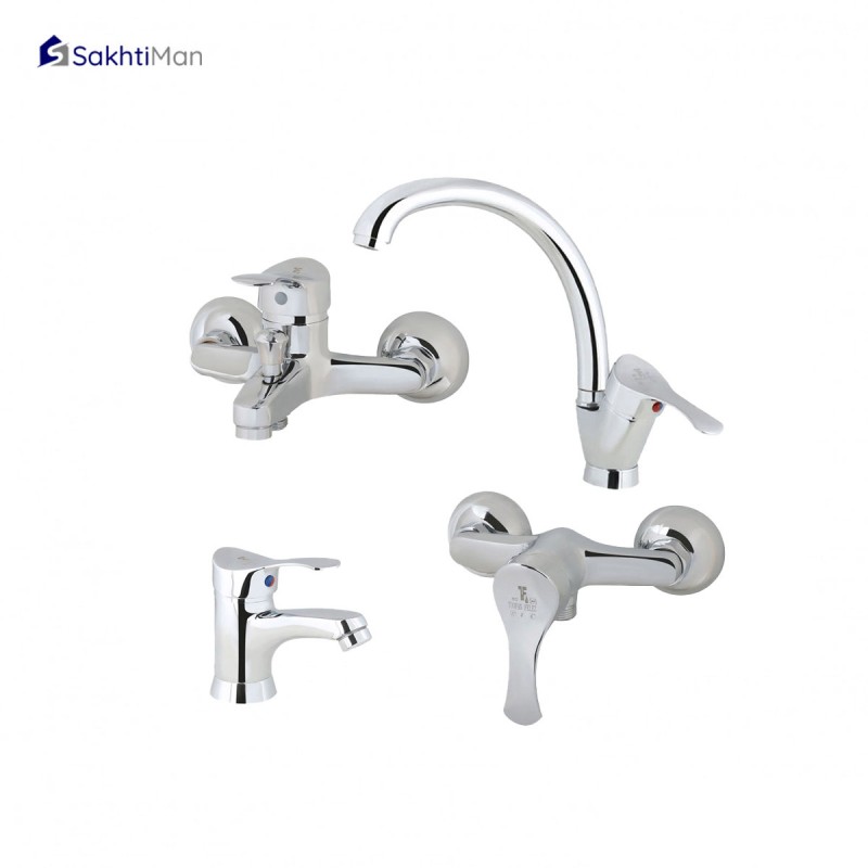 ست شیرآلات طوفان فلز مدل لاله