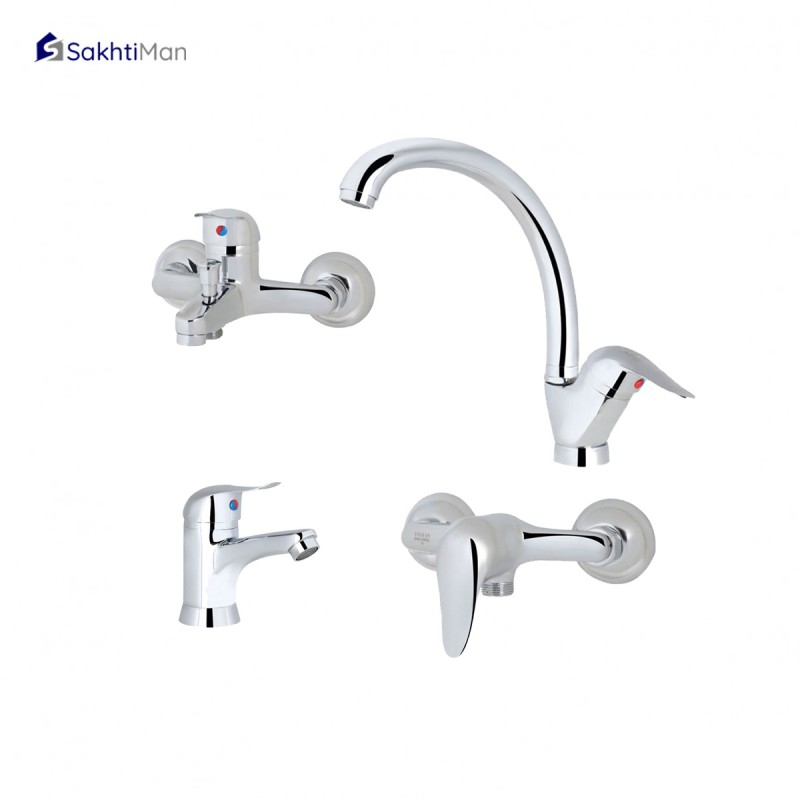 ست شیرآلات طوفان فلز مدل ندا