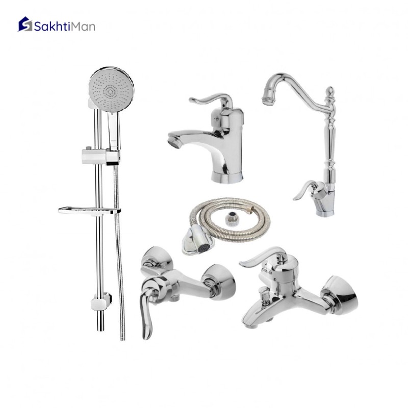 ست شش عددی شیرآلات مدل قاجاری